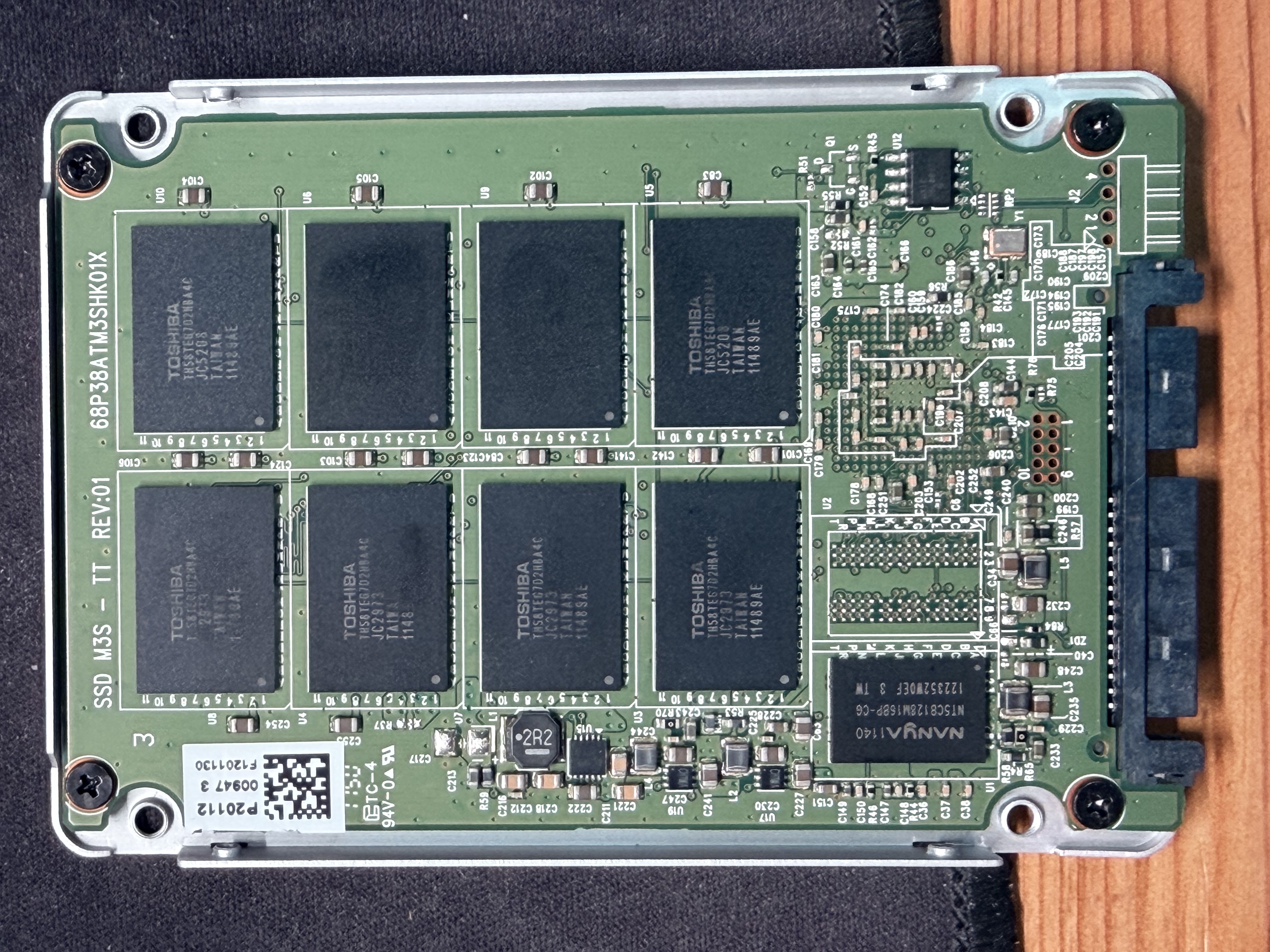 Plextor PX-128M3P 正面 PCB